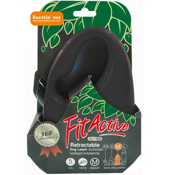 FitActive automata póráz XS tape 3m black