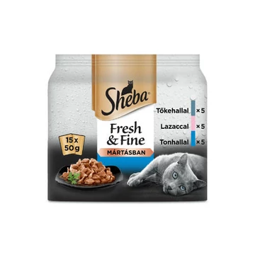 Sheba Mini 15x50g alutasakos -halas válogatás