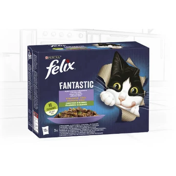 Felix Fantastic házias válogatás zöldséggel aszpikban, 12x85g