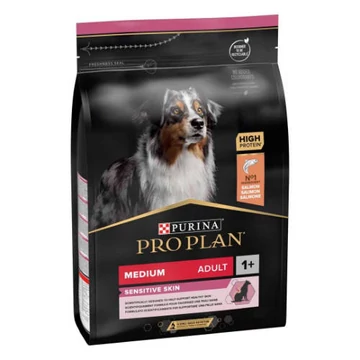 PRO PLAN Medium Adult Sensitive Skin száraz kutyaeledel lazac 14kg