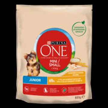 Purina ONE MINI JUNIOR Csirkében gazdag száraz kutyaeledel 800g