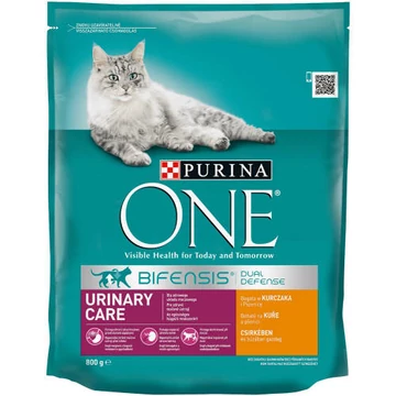 Purina ONE URINARY CARE Csirkében és búzában gazdag száraz macskaeledel 800g