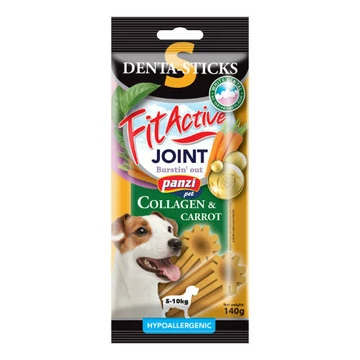 FitActive SNACK Denta-Sticks JOINT 140g S collagen+carrot