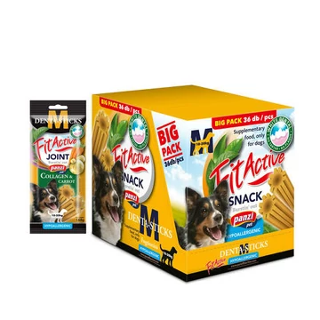 FitActive SNACK Denta-Sticks JOINT 12*150g M collagen+carrot /CRT/