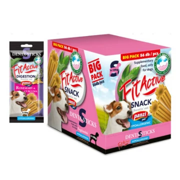 FitActive SNACK Denta-Sticks DIGESTION 14*140g S Rosemary+Curcuma /CRT/
