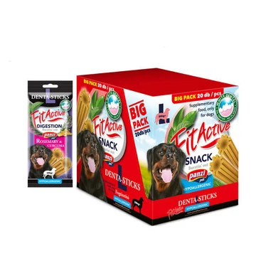 FitActive SNACK Denta-Sticks DIGESTION 10*170g L Rosemary+Curcuma /CRT/