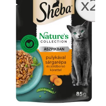 Sheba 85g Alutasakos - natur Pulykaragu Zöldséggel