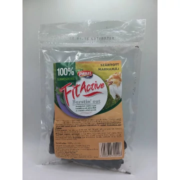 FitActive snack - Szárított marhamáj CRT 10*100g