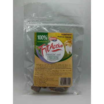 FitActive snack - Szárított marhafarok CRT 10*100g