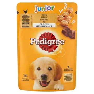 Pedigree 100g alutasakos Junior - csirke&rizs