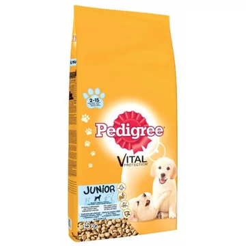 Pedigree Száraz 15kg Junior - csirkehús,rizs