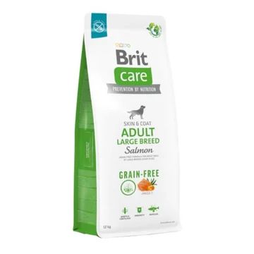 BritCare 12kg Skin&Coat Adult LB Salmon 8896 vzöld