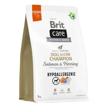 Brit Care 3kg DogShow Champ Salmon 9114 arany