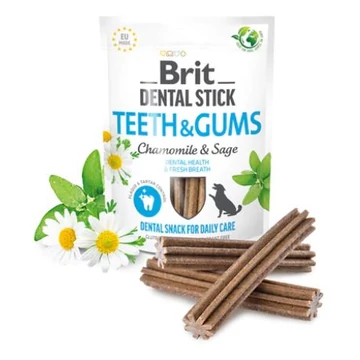 Brit Dental Stick Teeth&amp;Gums Kamillával 251gr