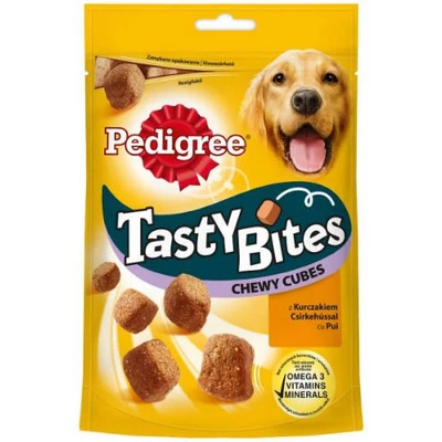 Pedigree Tasty Minis Chewy Cubes 130g - Csirke