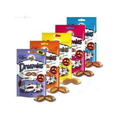 Dreamies Mix jutalomfalat 60g Lazac-sajt
