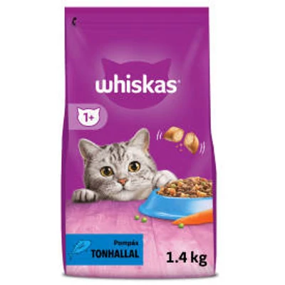 Whiskas Adult Tuna +1 - Szárazeledel (tonhallal) felnõtt macskák részére (1.4kg)