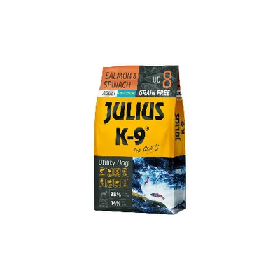 JULIUS K-9 10kg ADULT Salmon&Spinach (UD8)