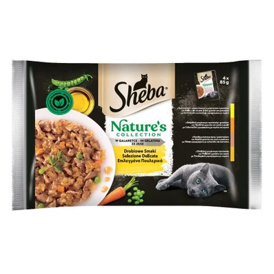 Sheba 4x85g alutasakos - natur baromfi válogatás