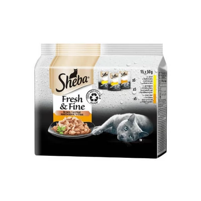 Sheba Mini 15x50g alutasakos - Baromfi