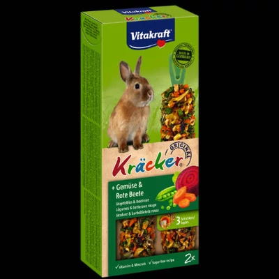 Vitakraft rúd 112g nyúl zöldség & cékla