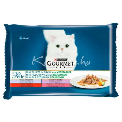 Gourmet Perle borjú/vad/marha/pisztráng, 4x85g