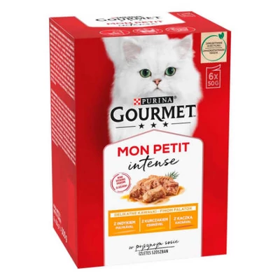 Gourmet Mon Petit kacsa/csirke/pulyka, 6x50g