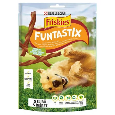 Friskies Funtastix ízletes bacon/sajt jutalomfalat 175g