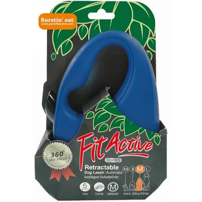 FitActive automata póráz M tape 5m blue