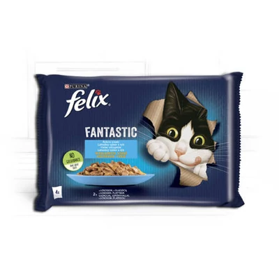 Felix Fantastic lazac/lepényhal aszpikban, 4x85g