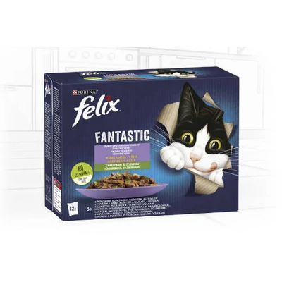 Felix Fantastic házias válogatás zöldséggel aszpikban, 12x85g