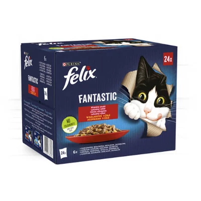 Felix Sensations Sauces házias válogatás, 12x85g