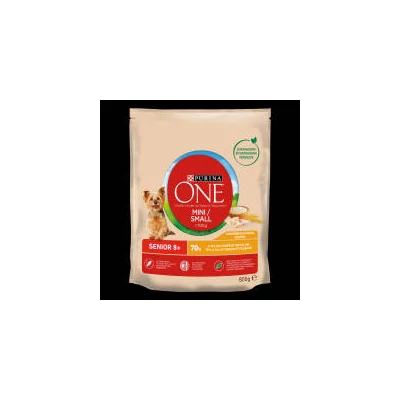 Purina ONE Mini SENIOR Csirkében gazdag száraz kutyaeledel 800g
