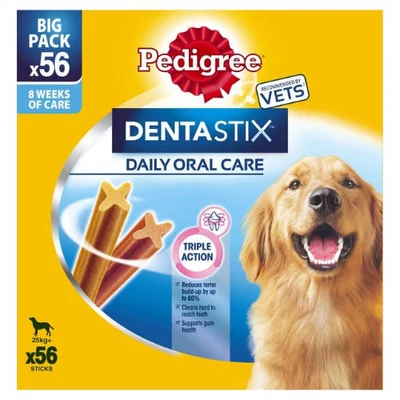Pedigree DentaStix 2,16kg 8x7db L