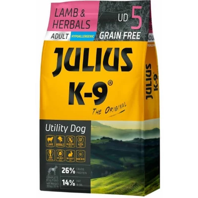 JULIUS K-9 3kg ADULT SMALL LAMB&HERBALS (UD4S)