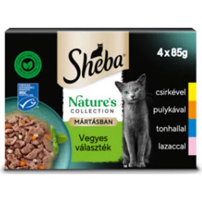 Sheba 4x85g alutasakos - mix válogatás