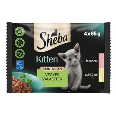 Sheba 4x85g alutasakos - Junior mix válogatás