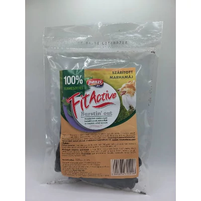 FitActive snack - Szárított marhamáj CRT 10*100g