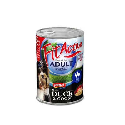 FitActive DOG 415g konzerv DUCK&GOOSE
