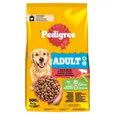 Pedigree Száraz 500g Adult - marha-zöldség