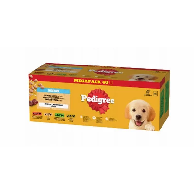 Pedigree alutasakos Junior mix 40x100g