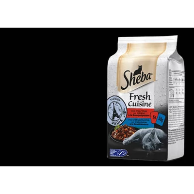 SHEBA 6x50g alutasakos Taste Paris mini