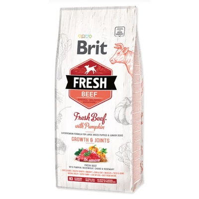 Brit Fresh 12kg Puppy LARGE Beef With Pumpkin