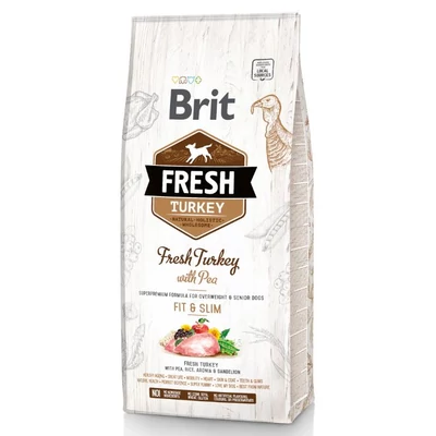 Brit Fresh 12kg Turkey with Pea Adult & Slim