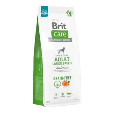 BritCare 12kg Skin&Coat Adult LB Salmon 8896 vzöld