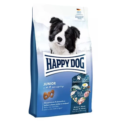 Happy Dog F+V Junior 10kg Száraztáp Kutya