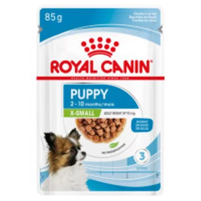 Royal Canin 85g x 12db X-Small Puppy Alutasak